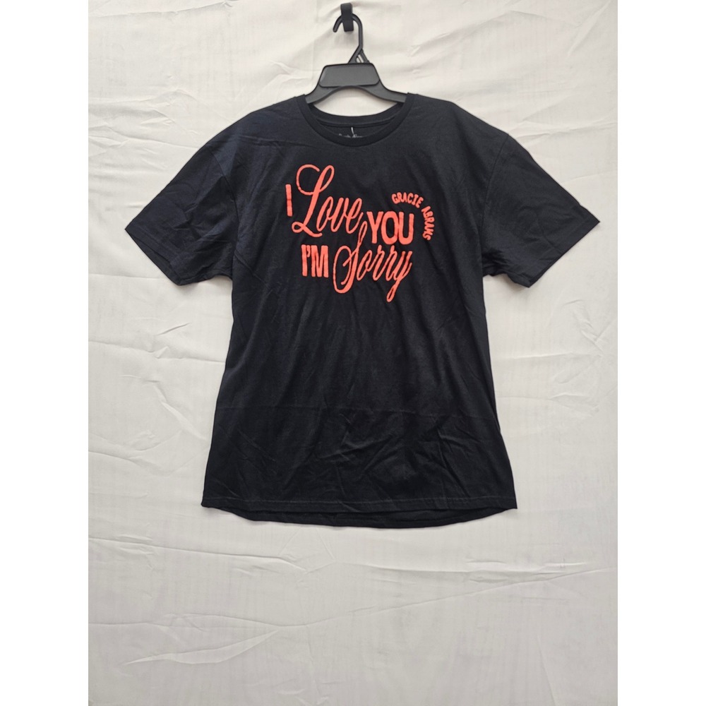 Gracie Abrams I Love You Im Sorry Black Graphic T-Shirt‎ XL New 39501000